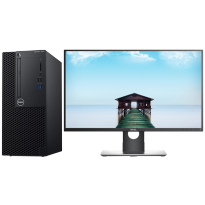 戴尔（DELL）台式电脑OptiPlex 3060 Tower 230657  I3-8100/4GB/128GSSD+1TB/DVDRW/E2417H  23.8寸/中标麒麟/3年上门服务