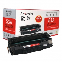 Anycolor欣彩AR-Q7553A（专业版）黑色硒鼓/墨粉盒适用惠普Q7553A,HP HP P2015/2014