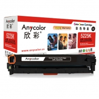 Anycolor欣彩AR-5225K黑色硒鼓/墨粉盒适用惠普CE740A（307A）/HP CP5225