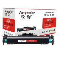 欣彩Anycolor AR-CF232A(带芯片)黑色硒鼓/墨粉盒适用惠普CF232A， HP M203