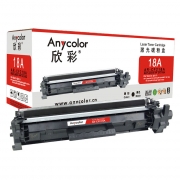 欣彩Anycolor AR-CF218A（带芯片） 黑色硒鼓/墨粉盒 适用惠普CF218A，HP M104a/M104w