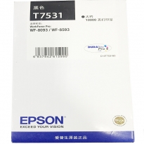 爱普生（EPSON）T7531黑色墨盒 （适用WF6093/6593/8093/8593机型)