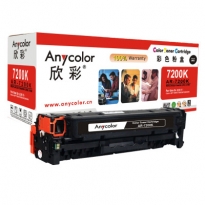 欣彩（Anycolor）AR-7200K黑色墨粉盒 适用于佳能CRG 318BK，Canon LBP 7200C