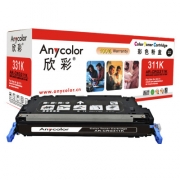 欣彩Anycolor AR-CRG311K彩色硒鼓/墨粉盒适用佳能CRG 311BK,CANON LBP 5300