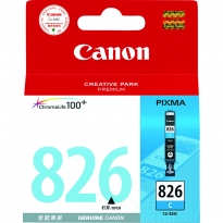 佳能（Canon）青色墨盒 CLI-826C （适用 MX898、MG6280、iP4980、iX6580）CLI-826 （kj)