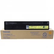 东芝（TOSHIBA）T-FC50C-Y 黄色大容量墨粉盒 适用于2555/3055/5055/3555/4555 （kj)