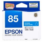 爱普生（EPSON）T0852 青色墨盒 适用于1390 R330