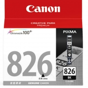 佳能（Canon）黑色墨盒 CLI-826BK （适用 MX898、MG6280、iP4980、iX6580）CLI-826 （kj)