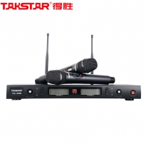 得胜（TAKSTAR） 一拖二无线话筒会议领夹主持麦克风 TS-8999