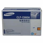 三星（SAMSUNG）CLP-C660A青色硒鼓 适用于CLP-660N/CLP-660ND A4打印纸 覆盖率5% 2000页