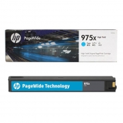 惠普(HP)页宽打印机耗材HP 975X 青色大容量页宽打印机耗材(L0S00AA)适用机型PageWide Pro  577dw MFP/PageWide Pro  577z MFP