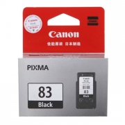 佳能（Canon）PG-83 黑色 打印机墨盒 适用E618 E608 E518(kj)
