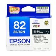 爱普生（Epson）T0821 黑色墨盒 （适用于EPSON r290 R390 tx820fw R270 82N T0821）打印量约815页（kj)