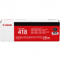 佳能（Canon） CRG 418 BK 黑色硒鼓 打印量3400页 适用于MF8380CDW,MF8350CDN,MF8580CDW,MF727CDW,MF725CDN,MF8550CDN