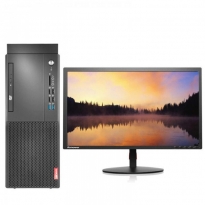 联想/Lenovo 启天M42Y-D001台式计算机 i3-8100/4G/1TB/集显/DVDRW/Windows 10 Home 64bit/21.5寸 三年保修