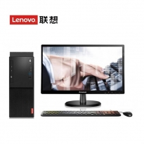 联想（Lenovo） 启天M520-D054 台式计算机 AMD A10 Pro-8770四核 3.5GHz/4GB/1TB+128G SSD/DVDRW/21.5英寸显示器 /集显/含键鼠/Windows 10 神州网信版/三年保修