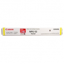 佳能（Canon）NPG-52Y粉 黄色墨粉盒 适用C2020/2025 打印量23000页