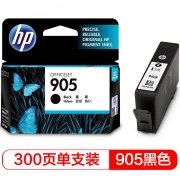 惠普（HP） 分体式墨盒 905黑色墨盒T6M01AA 300页 适用于HP OfficeJet Pro 6960 All-in-One HP OfficeJet Pro 6970 All-in-One