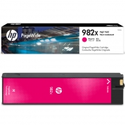惠普（HP） 页宽打印机墨盒 982X品红色大容量页宽打印耗材T0B28A 16000页 适用于HP PageWide Enterprise 765系列（765dn）； HP PageWide Enterprise 780系列（780dn）； HP PageWide Enterprise 785系列（785zs）