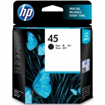 惠普（HP） 一体式墨盒 45号黑色墨盒51645AA 930页 适用于喷墨打印机:HP Deskjet 710c,830c,850c,870cxi,880c,890c,895cxi,930c,950c, 970cxi,990cxi,1120c,1125c,1180c,1220c,1280,1600c,6122,9300