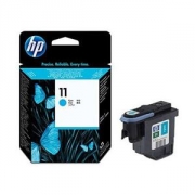 惠普（HP） 打印头 11号青色打印头C4811A  适用于大幅面喷墨打印机:HP Designjet500,800系列 HP Designjet10ps,20ps,50ps,100,120系列 HP DesignjetCopiercc800ps,815mfp,820mfp 商用喷墨一体机:HP Officejet 9110,9120,9130 商用喷墨打印机:HP BusinessInkjet1