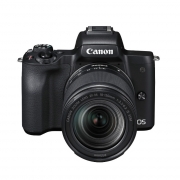 佳能（Canon）EOS M50 微单套机  数码相机  黑色 含EF-M18-150MM F/3.5-6.3 IS STM镜头