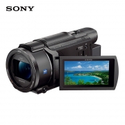 索尼（SONY）FDR-AX60 4K高清数码摄像机  5轴防抖 约20倍光学变焦 含配128G内存卡 三脚架 原装电池