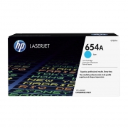 惠普（HP）654A 青色硒鼓CF331A 打印量15000页  适用于HP Color LaserJet Enterprise M651 系列