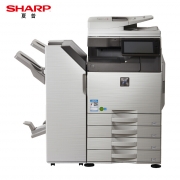 夏普（SHARP）MX-B4081D 黑白数码复合机(含输稿器+四纸盒+鞍式分页装订器) 免费上门安装售后
