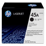 惠普（HP）45A 黑色硒鼓Q5945A 打印量18000页  适用于HP LaserJet M4345 MFP系列