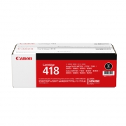 佳能（Canon） CRG 418 BK VP (双包装)黑色硒鼓 打印量6800页 适用于MF8380CDW,MF8350CDN,MF8580CDW,MF727CDW,MF725CDN,MF8550CDN