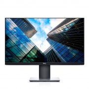 戴尔 DELL 液晶显示器 P2419H ：23.8寸宽屏/E-IPS屏/HDMI+VGA+DP 三接口/黑色磨砂方边框方底座/升降旋转支架/5个USB扩展/1000:1//8MS/250流明/1920*1080 配DP线