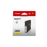 佳能（Canon） PGI-2800 Y 黄色墨盒 打印量700页 适用于MB5480、MB5180、MB5080、iB4180、iB4080