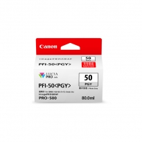 佳能（Canon） PFI-50 PGY 浅灰色墨盒 打印量223页 适用于imagePROGRAF PRO-500