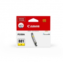 佳能（Canon） CLI-881 Y 黄色墨盒 打印量250页 适用于TS9180、TS8180、TS6180、TS6280、TS8280、TR8580、TS708、TS9580