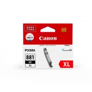 佳能（Canon） CLI-881XL BK 大容量黑色墨盒 打印量6360页 适用于TS9180、TS8180、TS6180、TS6280、TS8280、TR8580、TS708、TS9580
