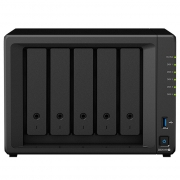 群晖（Synology）DS1019+ 网络存储服务器 8T *5 256SSD*2