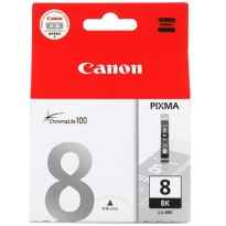 佳能（Canon） CLI-8 Bk 黑色墨盒 打印量-页 适用于Pro9000MarkII、Pro9000、iP5300、iP4500、iP4300、MP830、MP810、MP610、MP600、MP530、MX850、MX700