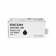 理光（RICOH）黑油墨 DX4640C(1,000cc/瓶) 适用于PRIPORT DX4640PD