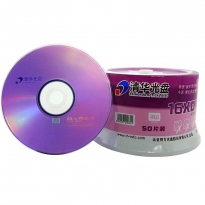 一碟红叶 清华同方DVD+R光盘 刻录盘16X/DVD-R/4.7GB/120min/50片装