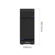 攀升/IPASON 单主机 商祺G133 I3-9100+4G+512G SSD+WIN10 神州网信版系统+3年服务