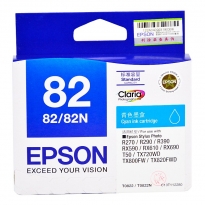 爱普生（EPSON）T0822 青色墨盒 印量约815页