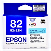 爱普生（EPSON）T0825 淡青色墨盒 印量约815页