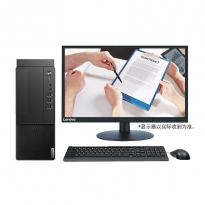 联想 启天M437 台式电脑 I5-10500 8G 1T+256G DVDRW 23.8英寸显示器 三年保修