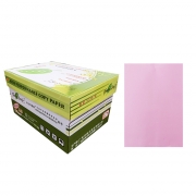 绿叶 80克粉红色A3 优等品彩色复印纸 500张/包 5包/箱（单价 元/箱）厂家直销
